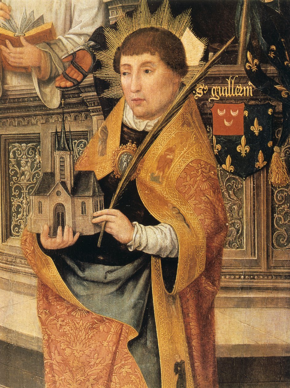Angyali üdvözlet részlete, 1516-1517 alkotó: Jean the Elder Bellegambe