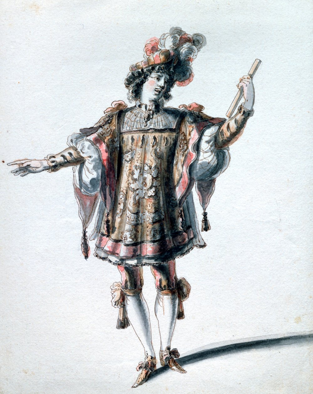 Jelmeztervező Jean Berain idősebb, c1680 alkotó: Jean Berain, Jean Baptiste Lully