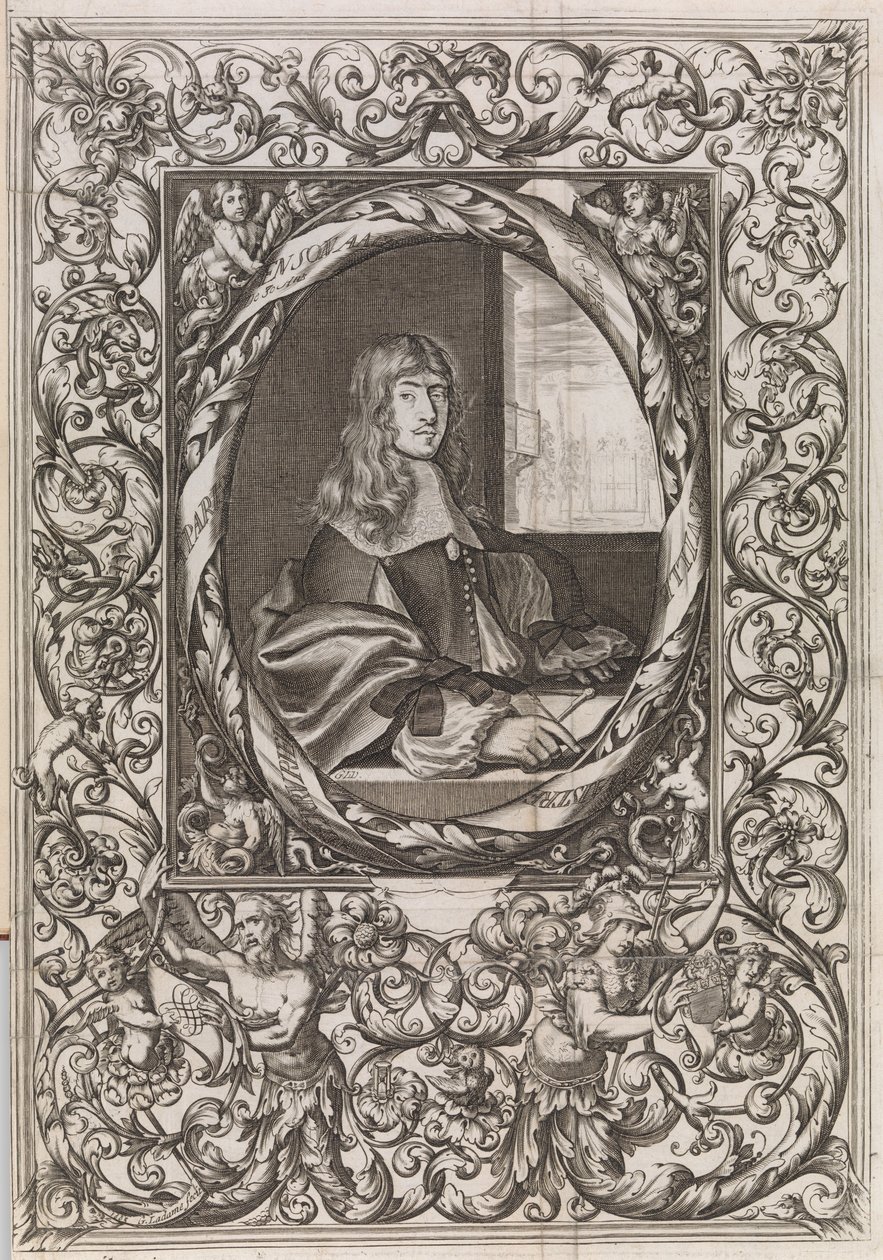 Különféle lakatosok darabjai, 2. oldal recto, kb. 1663. alkotó: Jean Berain