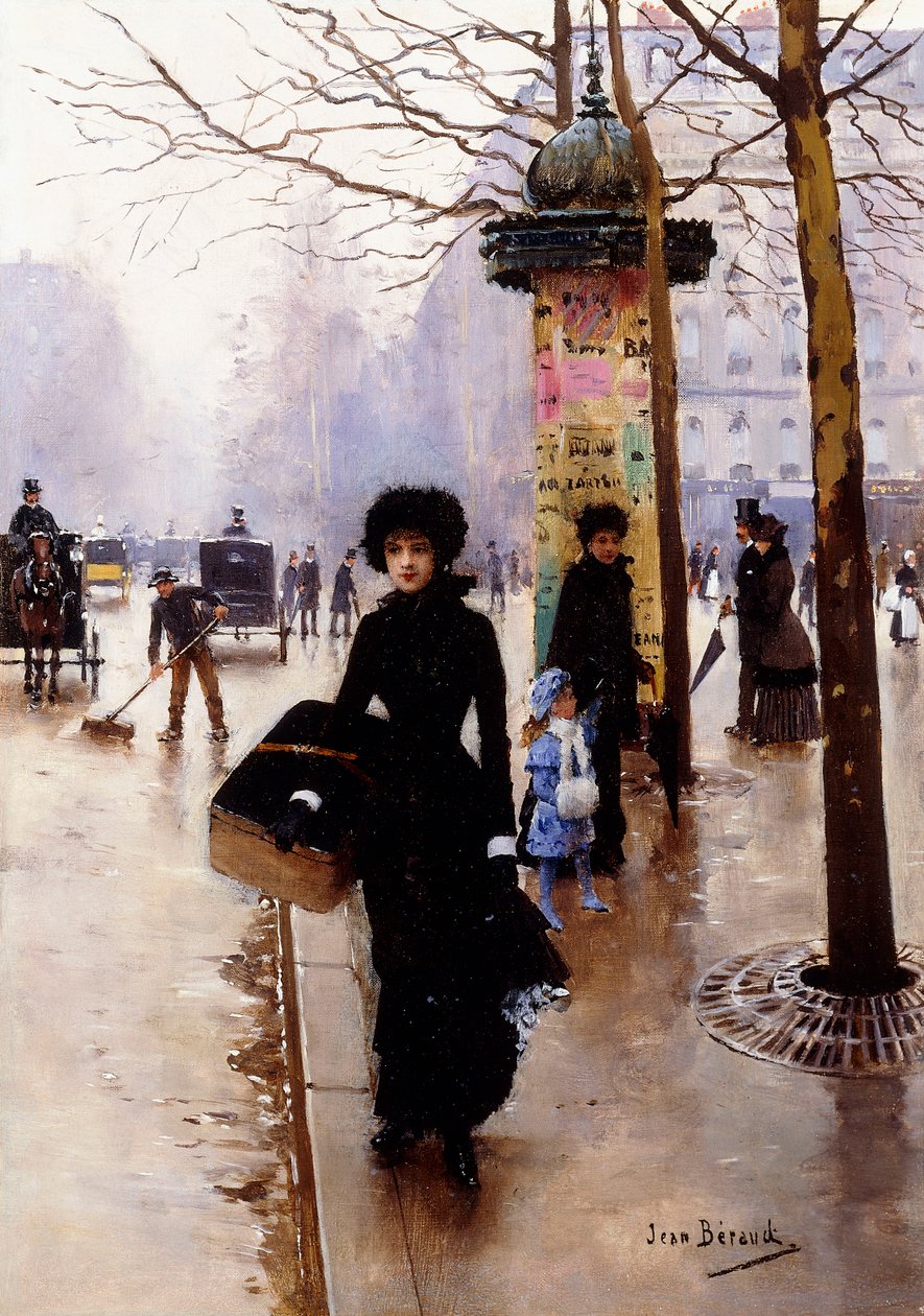 Párizsinak; Egy párizsi nő, alkotó: Jean Beraud