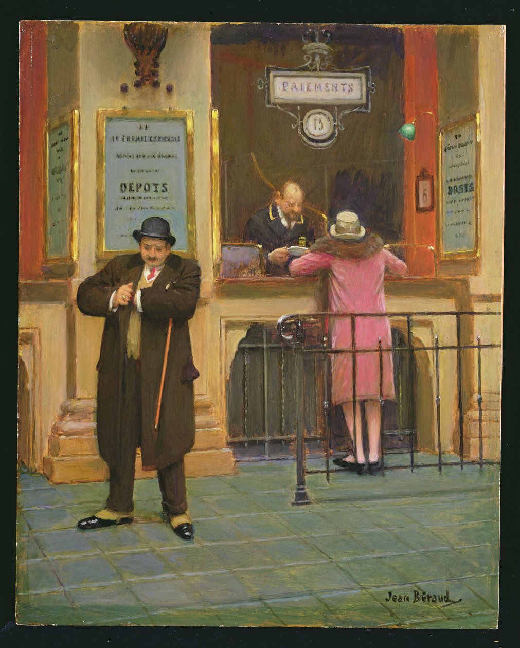 A nagynénéimnél alkotó: Jean Beraud