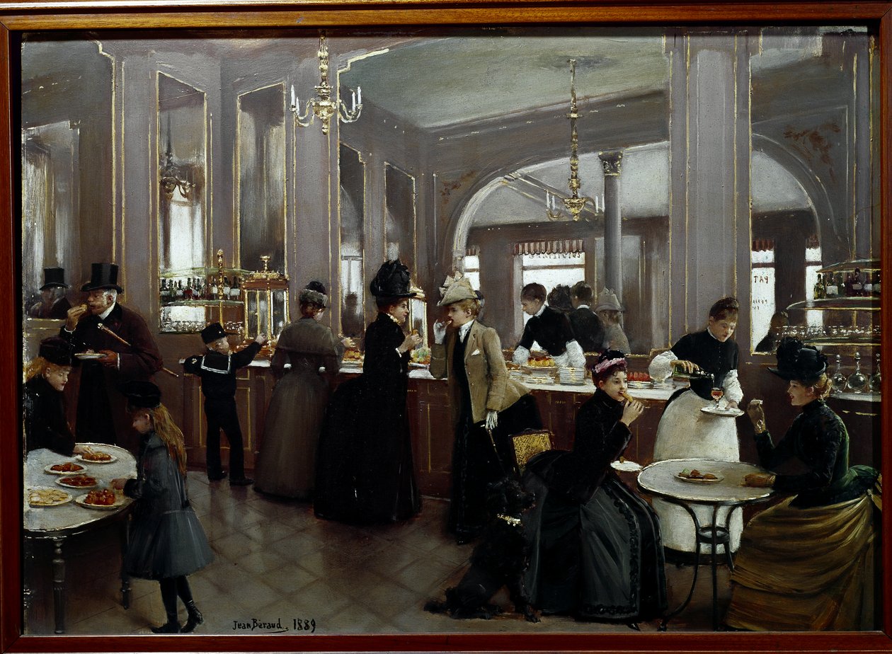 Gloppe cukrászda alkotó: Jean Beraud