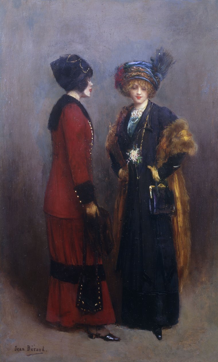 Versenyen kívül – Les Midinettes, alkotó: Jean Beraud