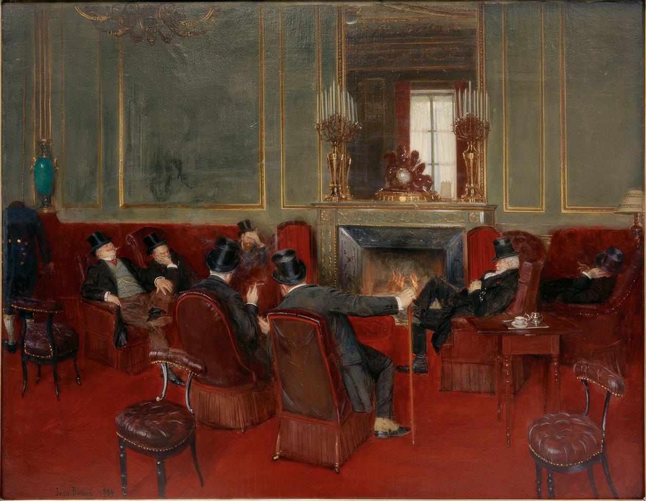 A klubban alkotó: Jean Beraud