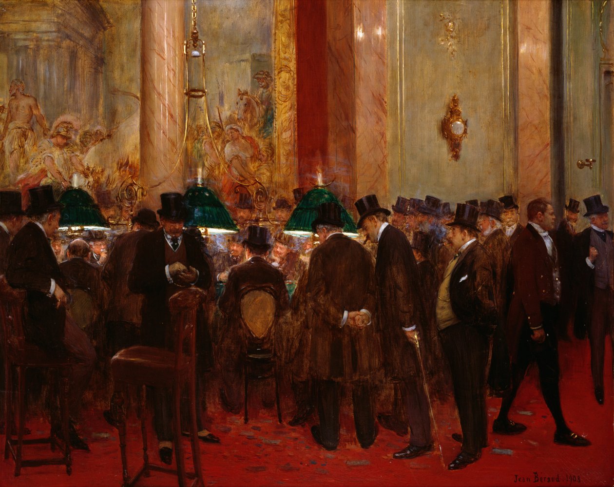 A Körben, 1908 alkotó: Jean Beraud