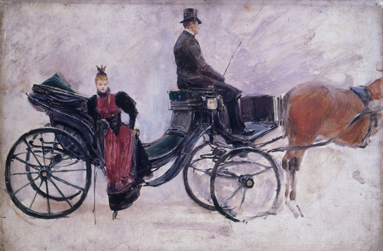 La Victoria, 1880 körül (olaj, fa) alkotó: Jean Beraud