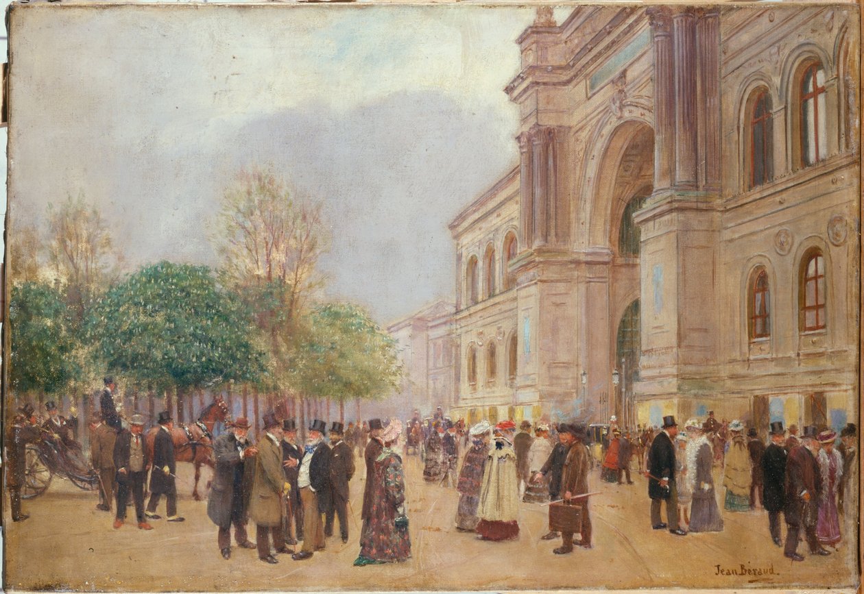 A szalonból való távozás, Palais de l