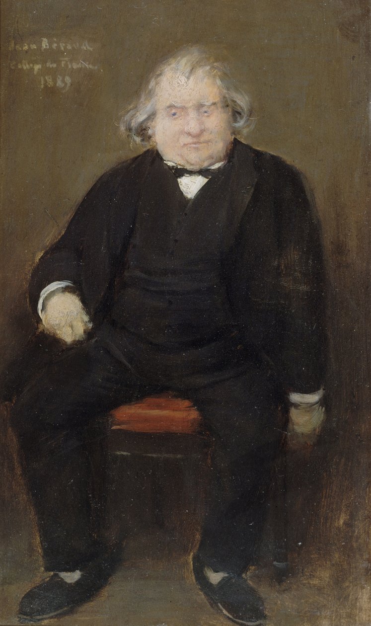 Ernest Renan portréja 1823-1892, 1889. alkotó: Jean Beraud