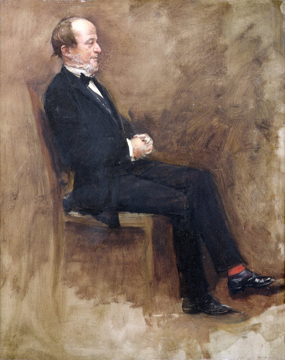 John Lemoine portréja (tanulmány Hansard számára) alkotó: Jean Beraud