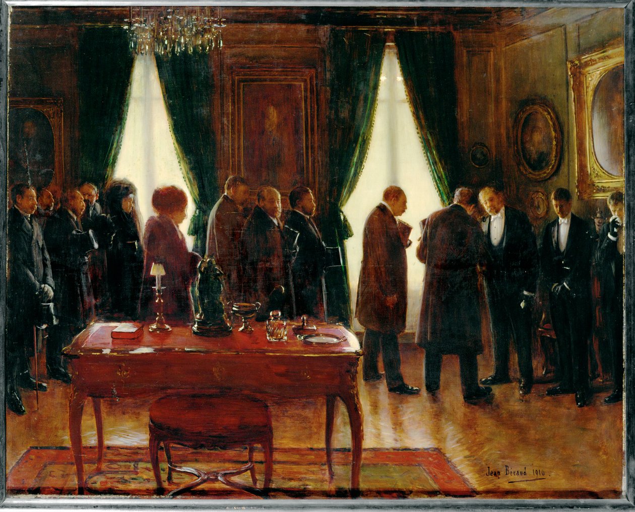 The widower (festmény vászonra) alkotó: Jean Beraud