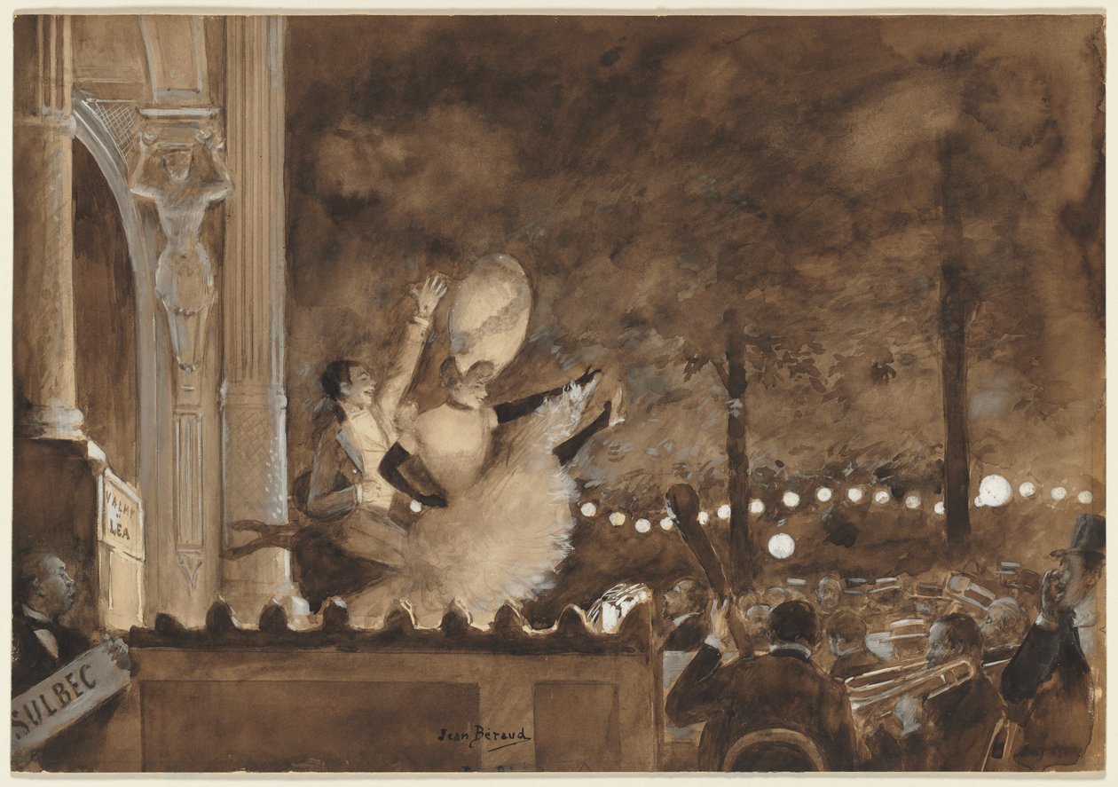 Valmy és Léa, c. 1885-1895. alkotó: Jean Beraud