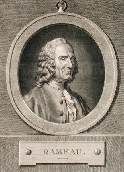 Jean Philippe Rameau (1683-1764) portréja, amelyet Benoist metszett (metszet) alkotó: Jean Bernard (after) Restout