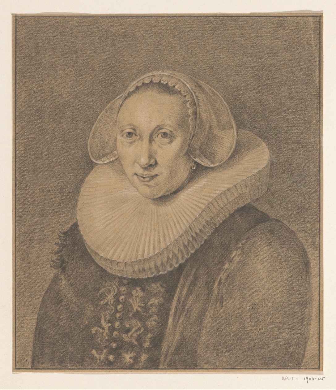 Cornelia Pronck portréja alkotó: Jean Bernard