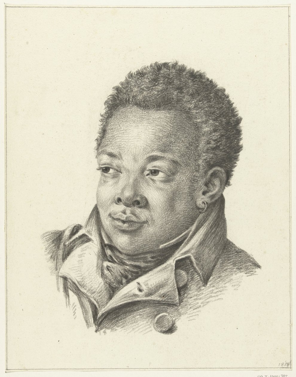 Egy fekete férfi portréja alkotó: Jean Bernard