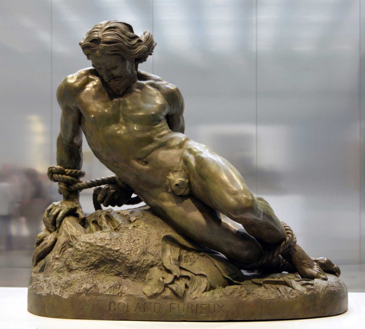 Roland, Nagy Károly unokaöccse, Salon de 1831 (fotó) alkotó: Jean Bernard Duseigneur