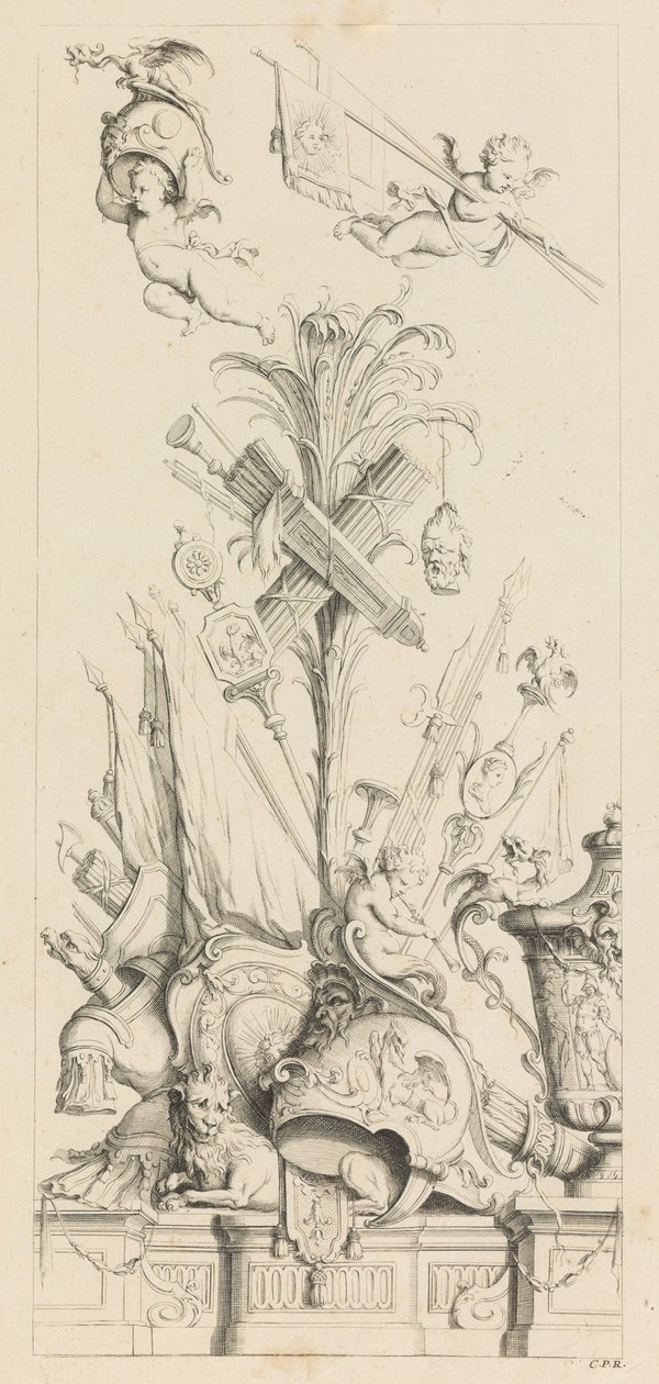 J. B. Toro által újonnan feltalált trófeák, 1716, 1716. alkotó: Jean Bernard Toro