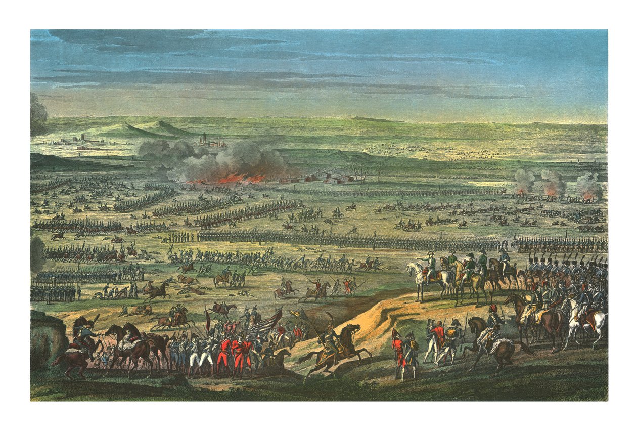 Az austerlitzi csata, 1805. december 2., 1850 alkotó: Jean Bosq