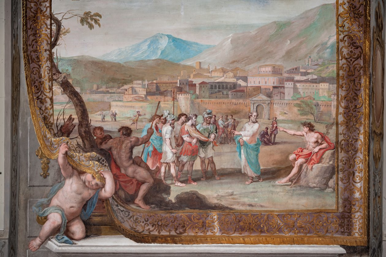 Bacchus, Lycurgus és Hermes Trismegistus alkotó: Jean Boulanger