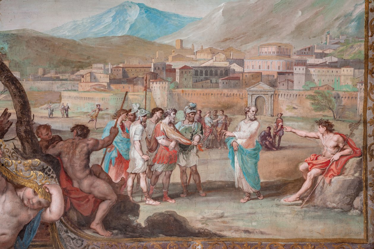 Bacchus, Lycurgus és Hermes Trismegistus alkotó: Jean Boulanger