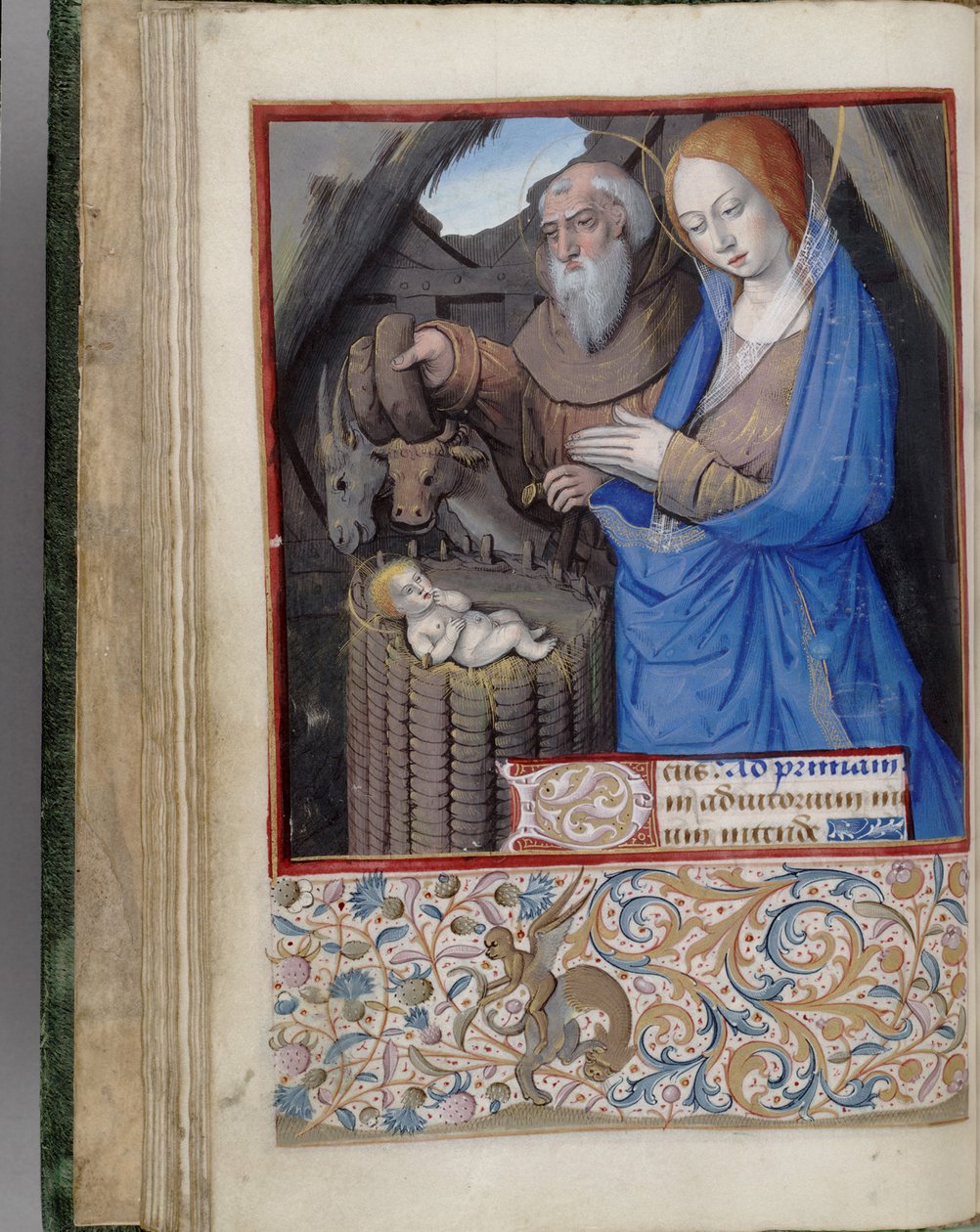 Betlehemes Órakönyv, 1485-1499 alkotó: Jean Bourdichon