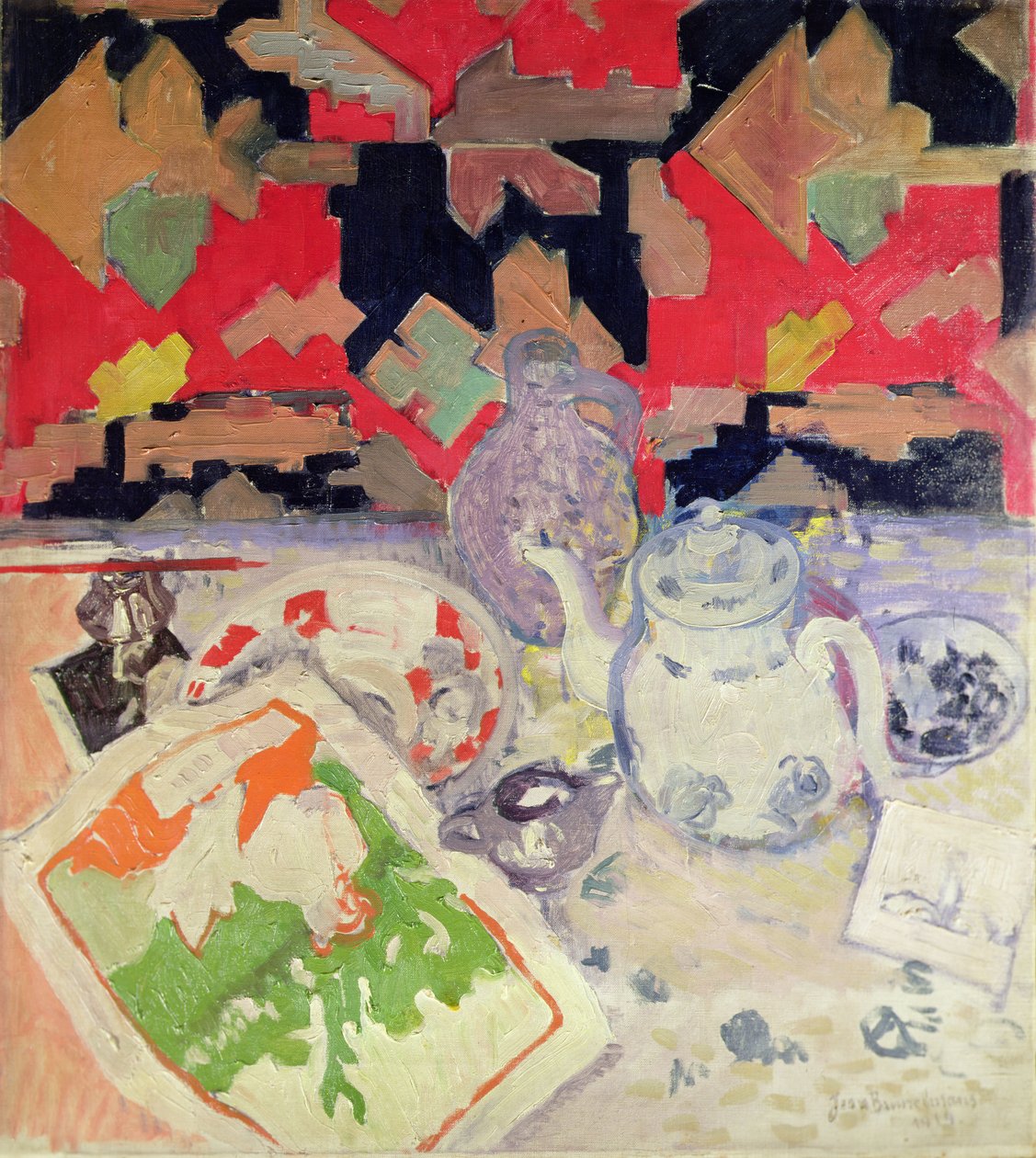 Csendélet alkotó: Jean Brusselmans