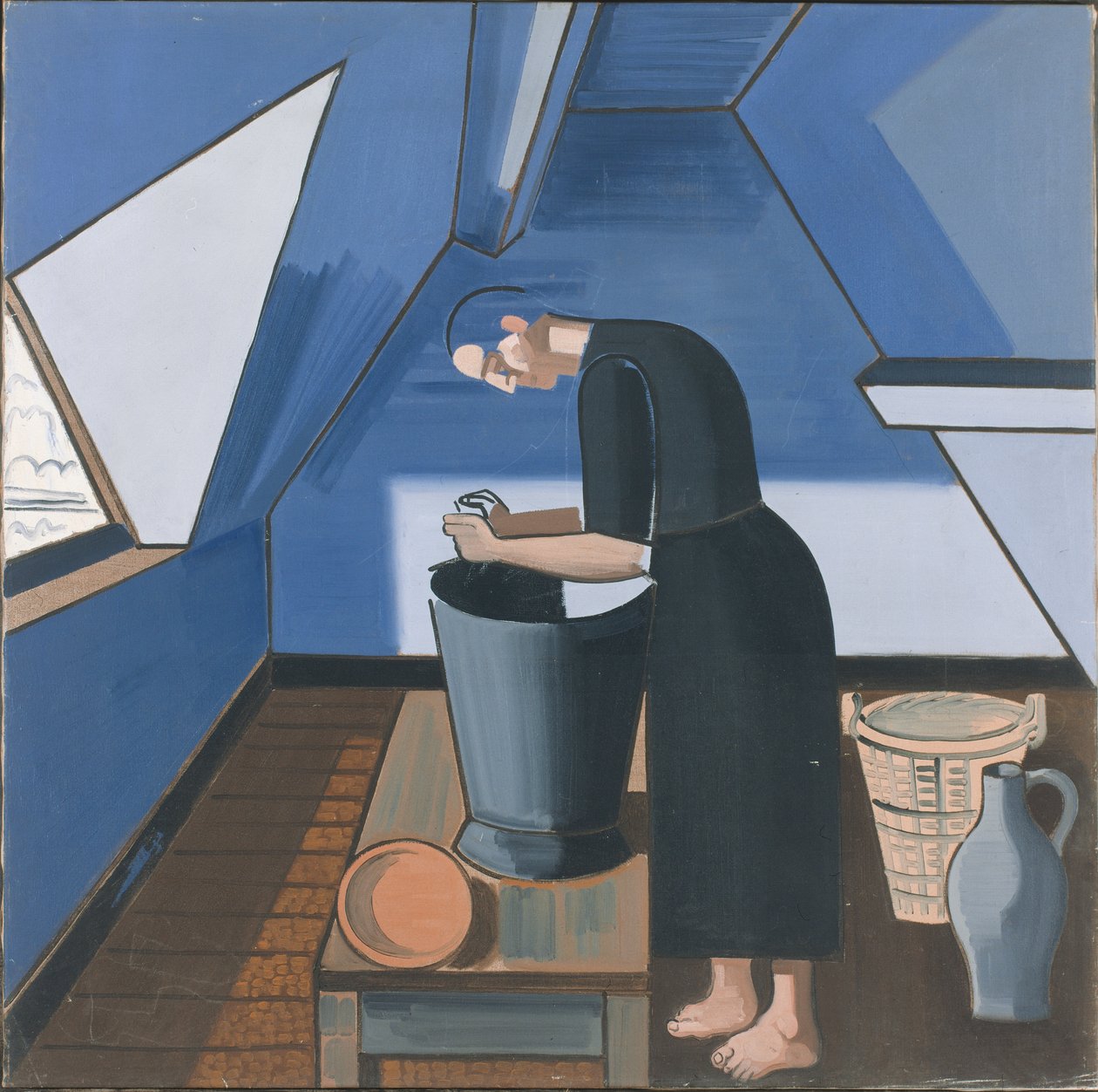 A padlás II alkotó: Jean Brusselmans