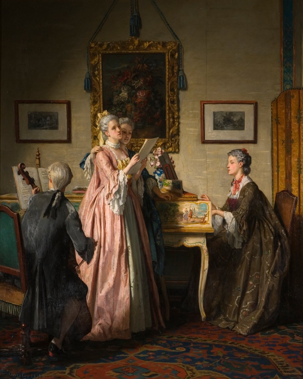 Harmónia, 1879 alkotó: Jean Carolus