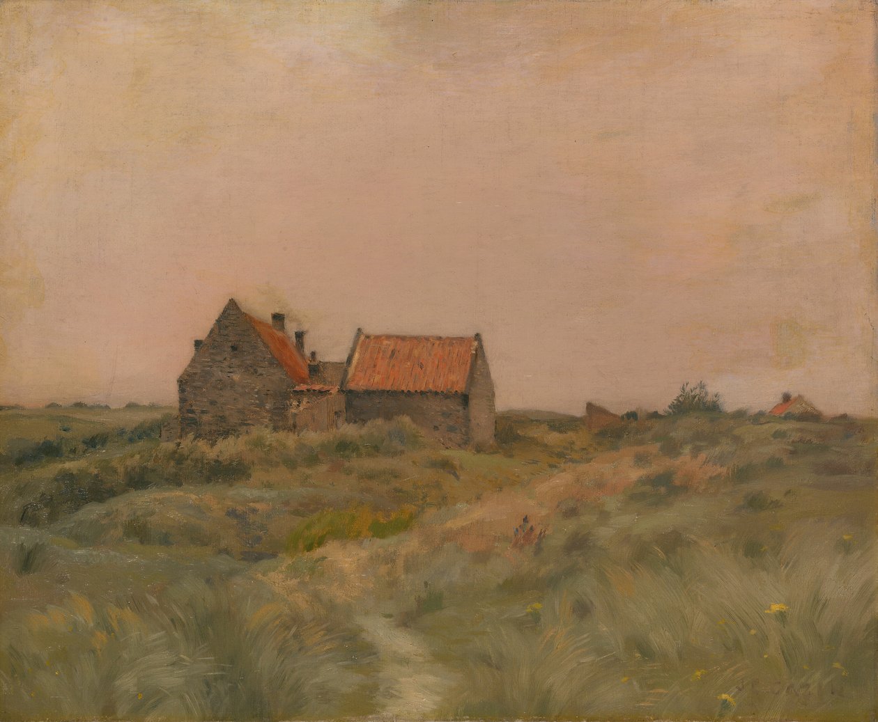 Október napja, 189093. alkotó: Jean Charles Cazin