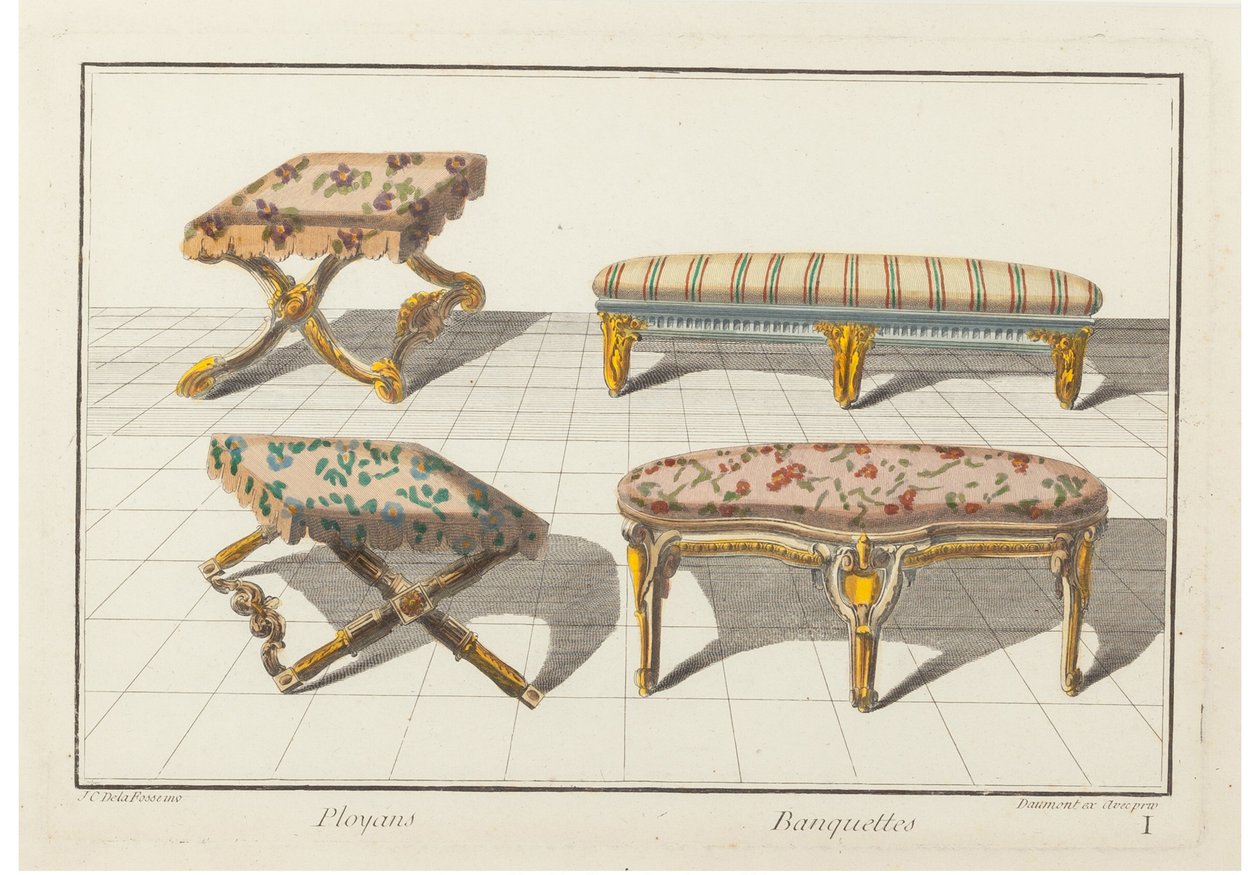 Plóyanok, padok. New Historical Iconology or Attributes Hierogliphyques, 1768 körül. alkotó: Jean Charles Delafosse