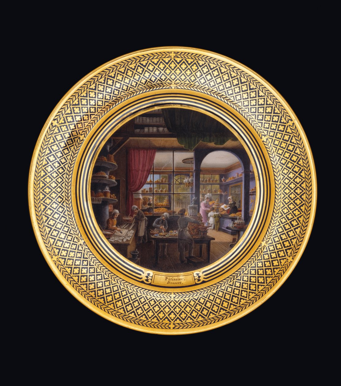 Desszert, 1820-35 körül alkotó: Jean Charles Develly