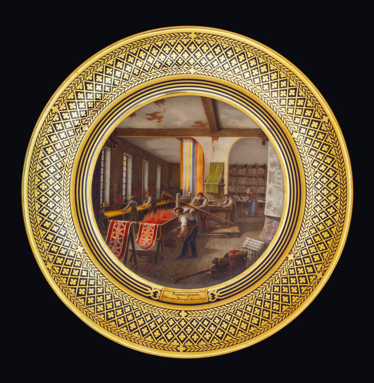 Faliképek, 1820-35 körül alkotó: Jean Charles Develly