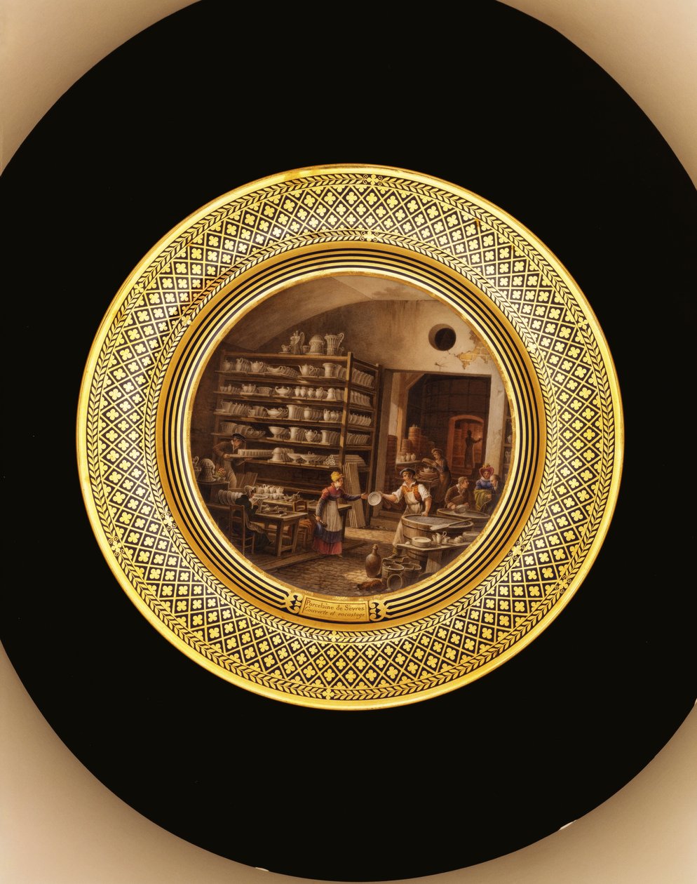 Sevres porcelán, 1820-35 körül (porcelán) alkotó: Jean Charles Develly