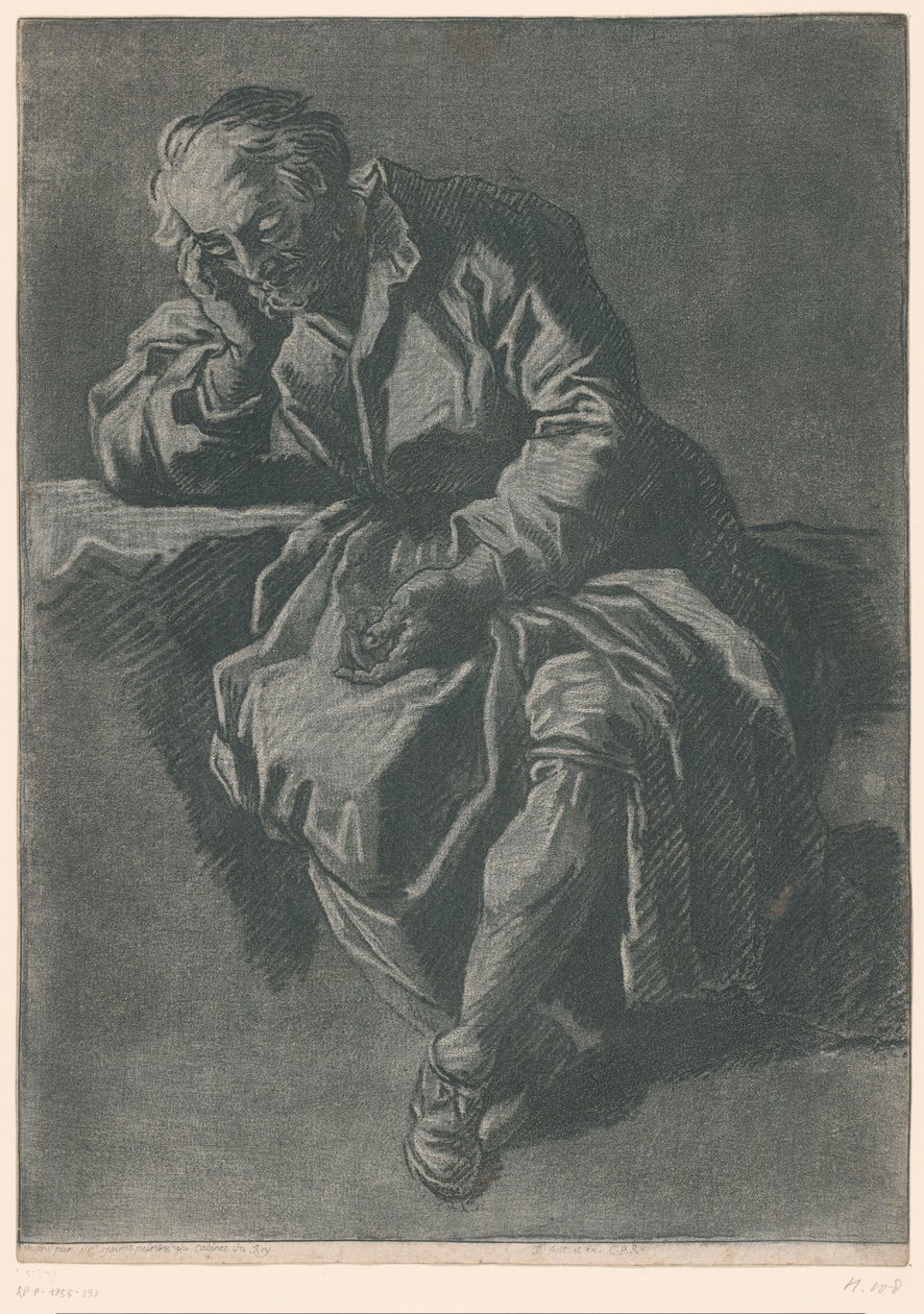 ülő ember alkotó: Jean Charles François
