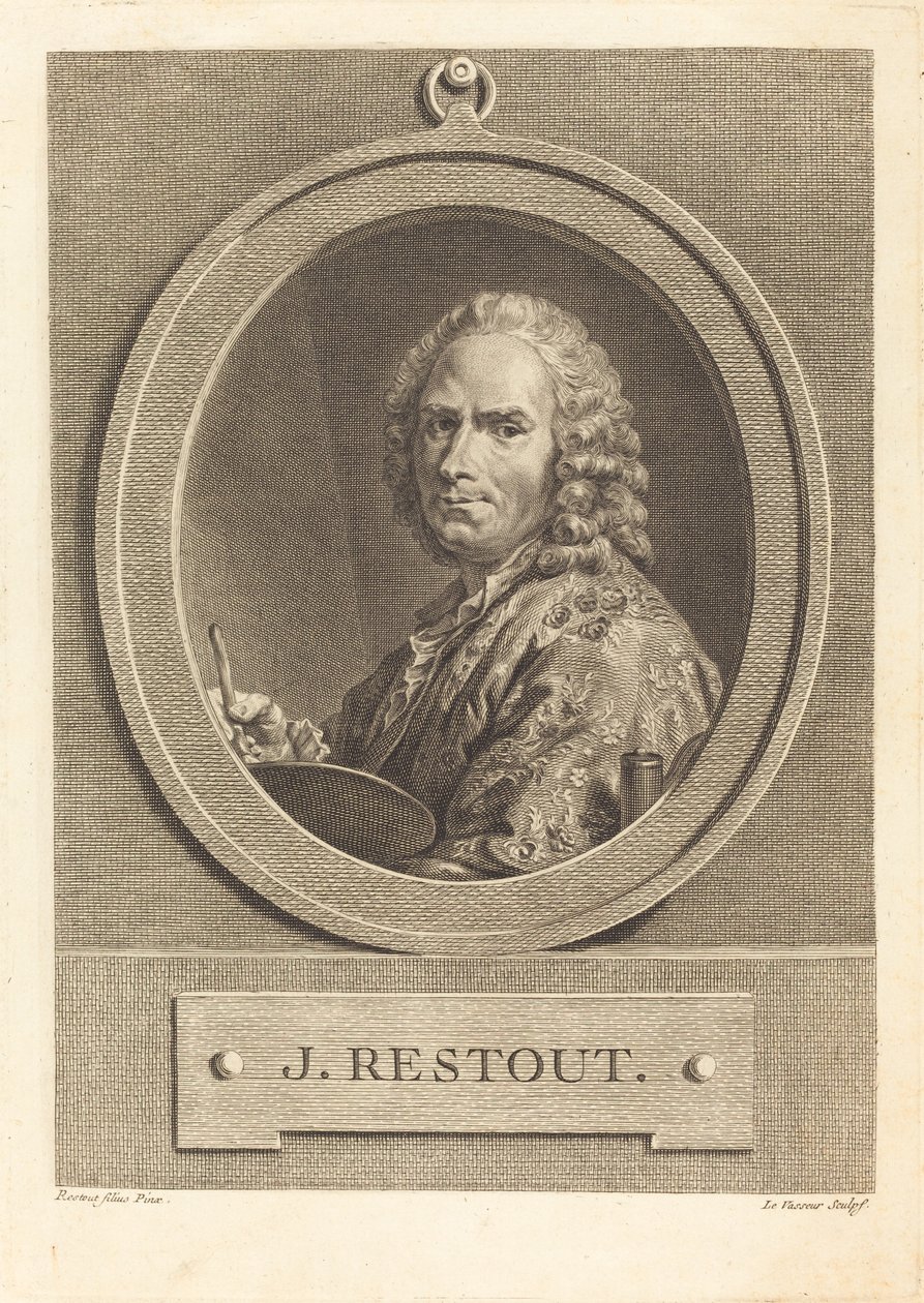 John Restout alkotó: Jean Charles Levasseur after Jean Bernard Restout