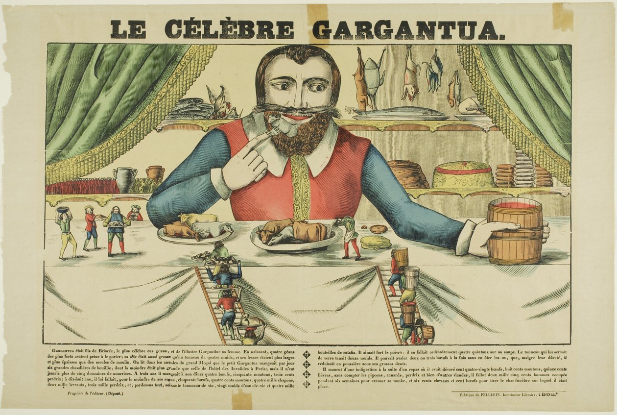 A híres Gargantua alkotó: Jean Charles Pellerin