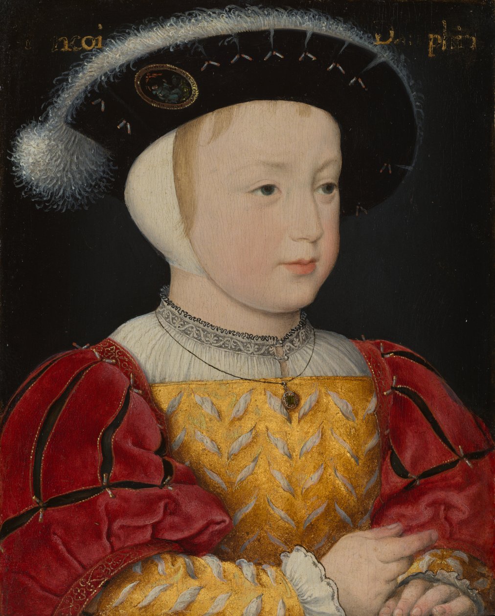 François dauphin, I. François francia király fia alkotó: Jean Clouet