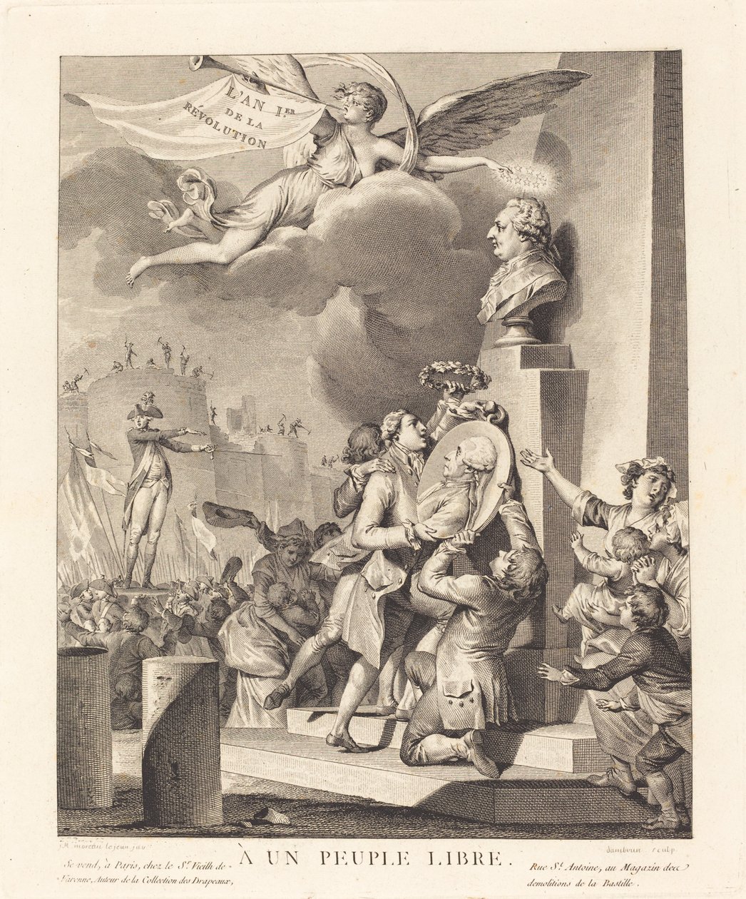 Egy szabad népnek alkotó: Jean Dambrun after Jean Michel Moreau