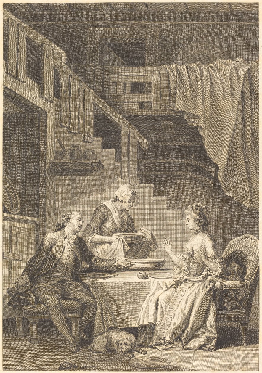 A Sólyom alkotó: Jean Dambrun and Jean Baptiste Tilliard after Jean Honoré Fragonard
