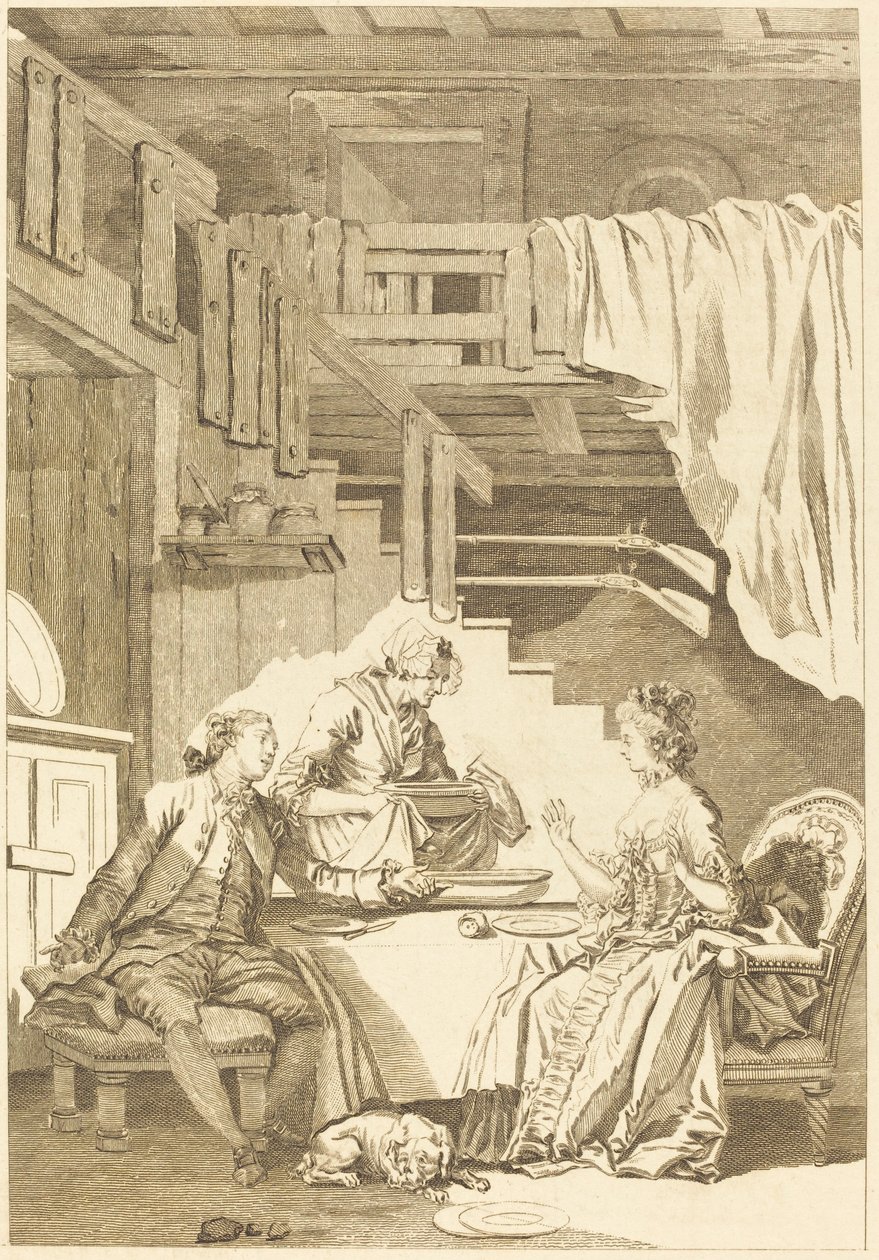 A Sólyom alkotó: Jean Dambrun and Jean Baptiste Tilliard after Jean Honoré Fragonard