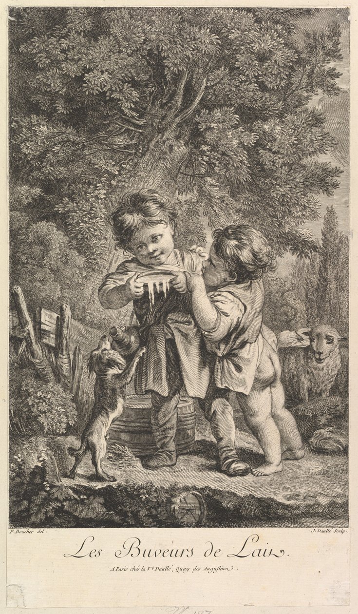 Ivótej, 18. század. alkotó: Jean Daullé