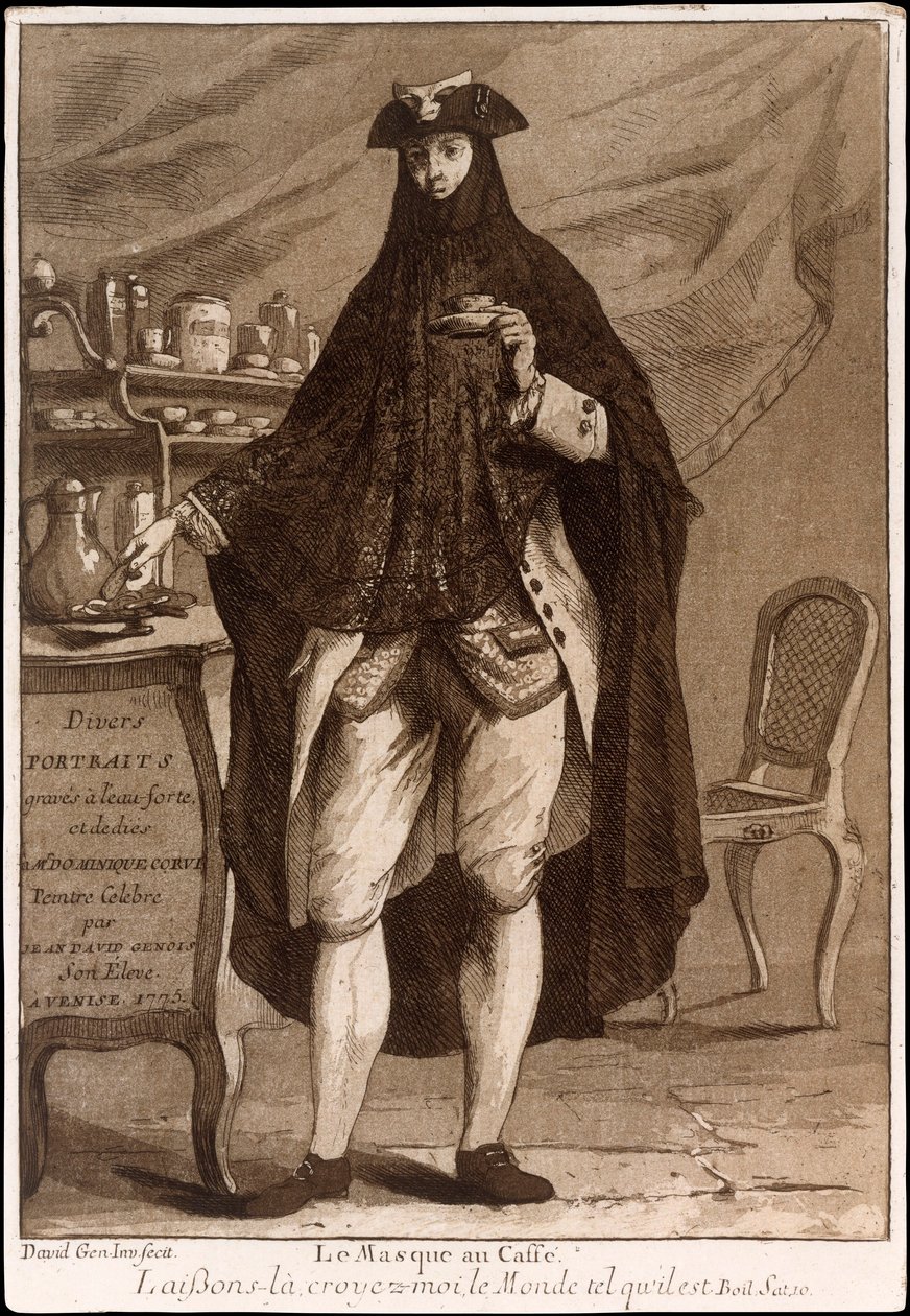 Címlap a Divers Portrékból, pub. 1775-ös rézkarc. alkotó: Jean David Genois