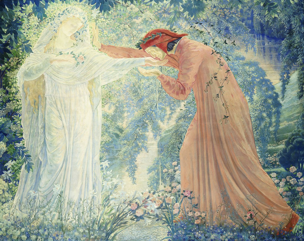 Dante alkotó: Jean Delville