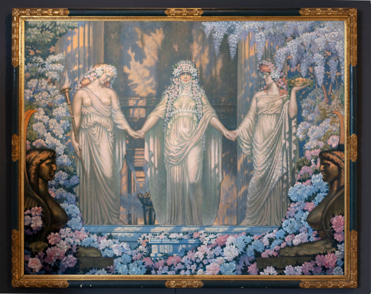 Eleuszisz asszonyai alkotó: Jean Delville