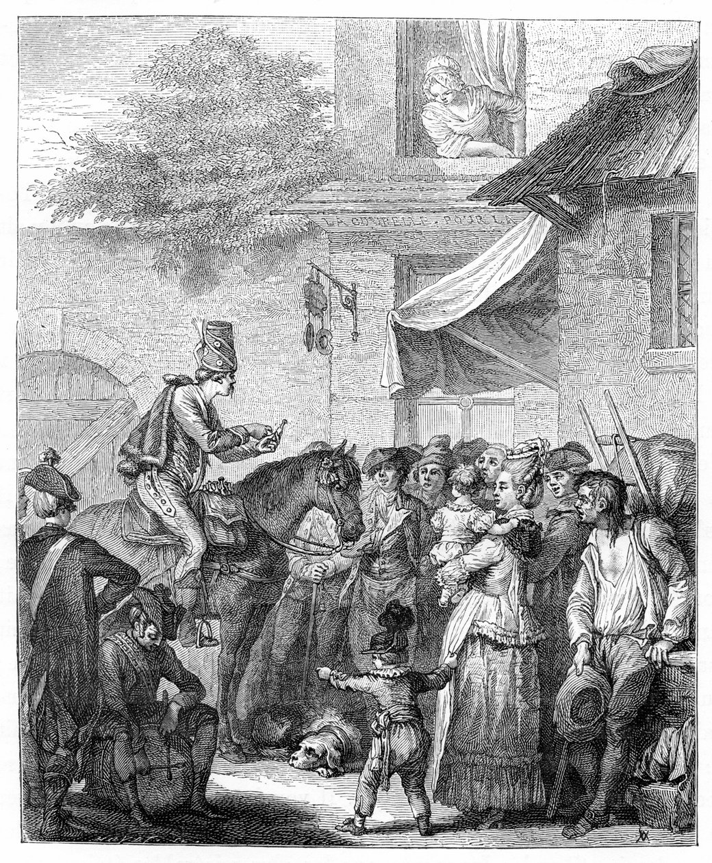 A német sarlatán, 1885. alkotó: Jean Duplessis Bertaux