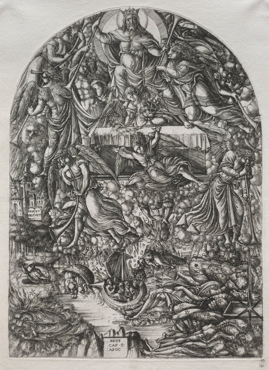 Az Apokalipszis: A hetedik pecsét felnyitása, 1561. alkotó: Jean Duvet