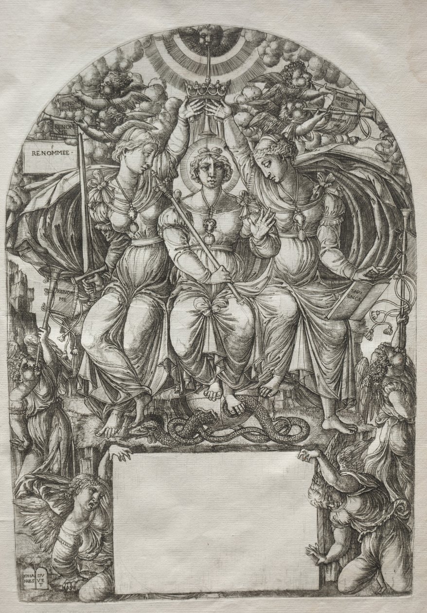 A Királyi Felség 1561 előtt. alkotó: Jean Duvet