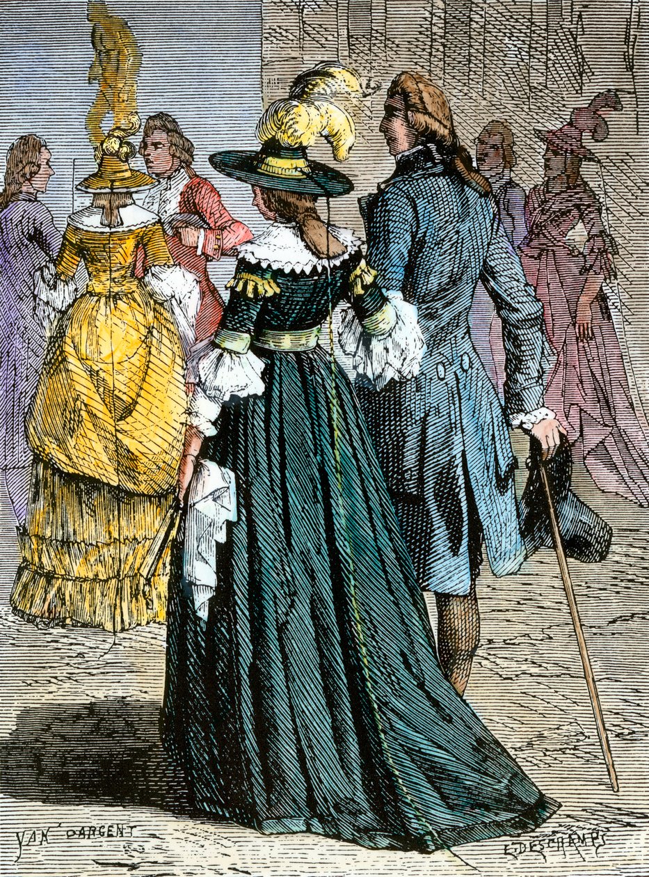 Párizsi divat alkotó: Jean Edouard (1824-99) Dargent