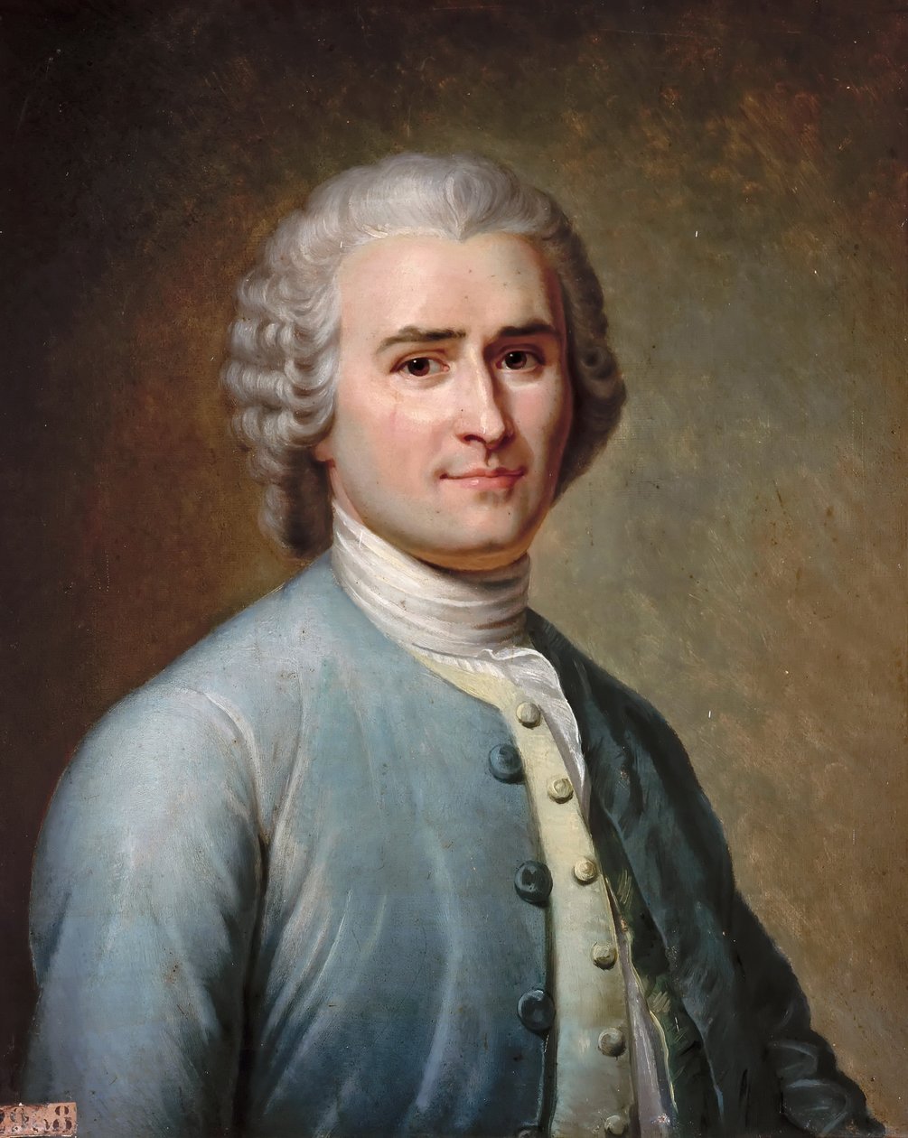 Jean-Jacques Rousseau portréja 1712-1778 alkotó: Jean Edouard Lacretelle