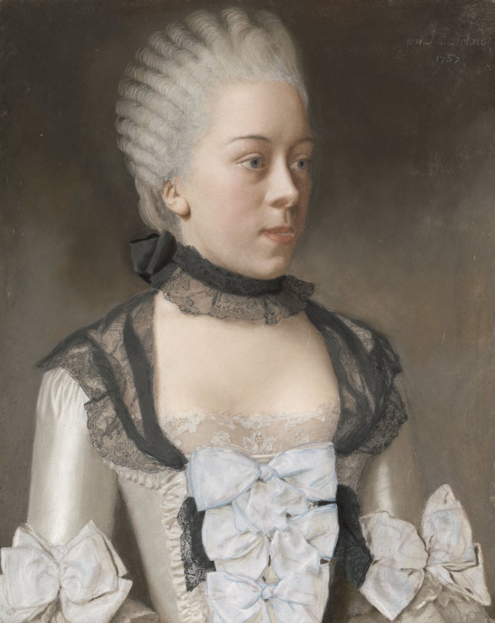 Wilhelmina Hillegonda Schuyt alkotó: Jean Etienne Liotard (signed by artist)