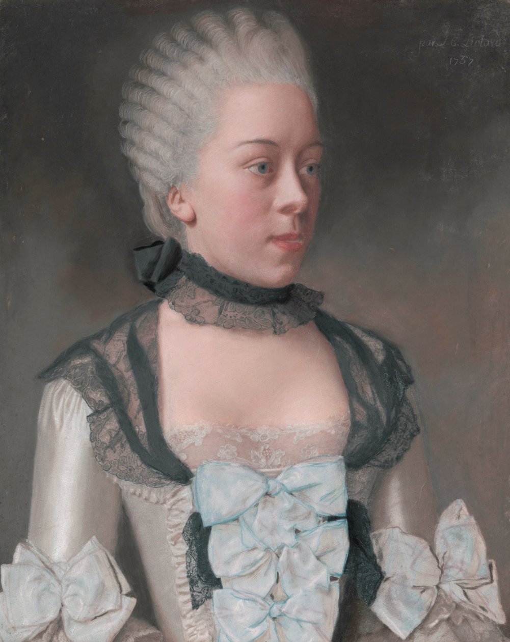 Hillegonda Schuyt, írta Jean-Etienne Liotard alkotó: Jean Étienne Liotard